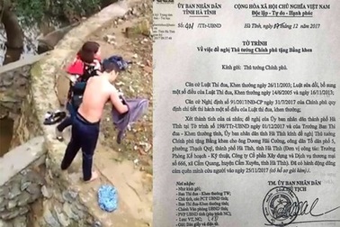 Đề nghị Thủ tướng tặng Bằng khen người đàn ông lao xuống sông cứu người