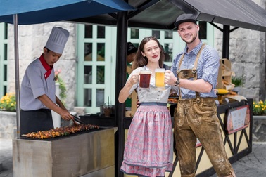 “Đại tiệc” ẩm thực thế giới trên đỉnh Bà Nà