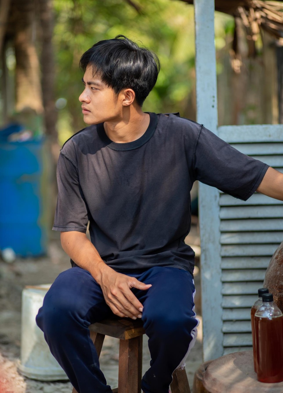 Chàng chăn vịt Lê Tuấn Khang gây sốt mạng, giờ ra sao khi gặp Lý Hải? - 6