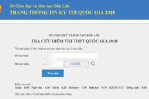 Một thí sinh phúc khảo từ 0,6 lên 7,2 điểm Toán do tô mờ đáp án trắc nghiệm