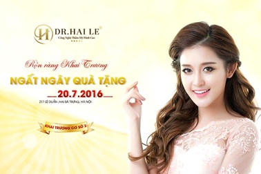 Dr.Hải Lê khai trương cơ sở 2 ưu đãi lên đến 60%