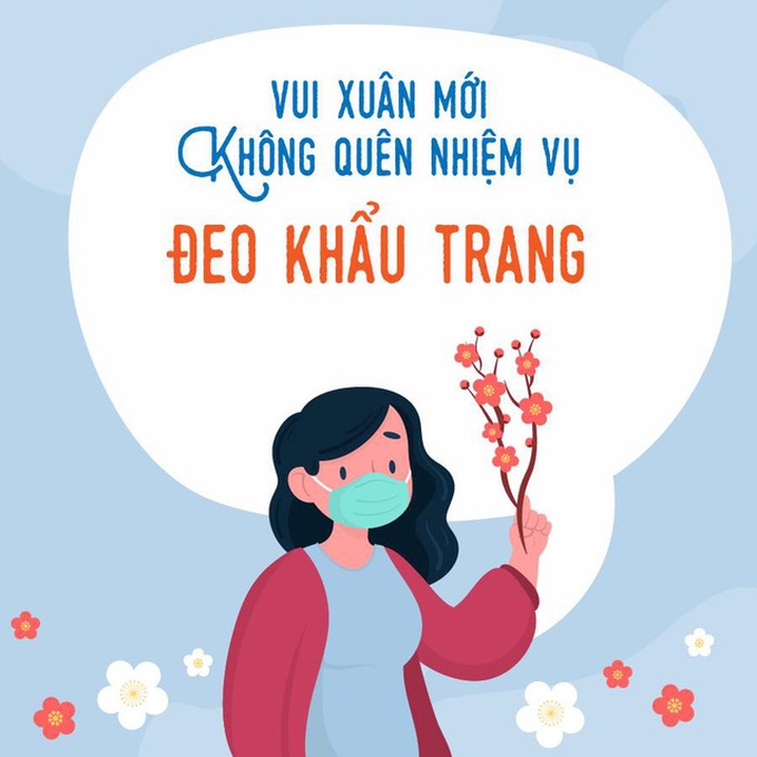Thông điệp của Bộ Y tế: Tết khẩu trang - Tết an toàn! - Ảnh 3.