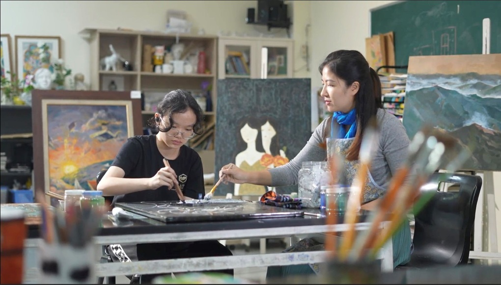 Nhóm tài năng trẻ Vinschool tổ chức Triển lãm nghệ thuật Nhân Dạng - 6 Nhóm tài năng trẻ Vinschool tổ chức Triển lãm nghệ thuật Nhân Dạng - 6