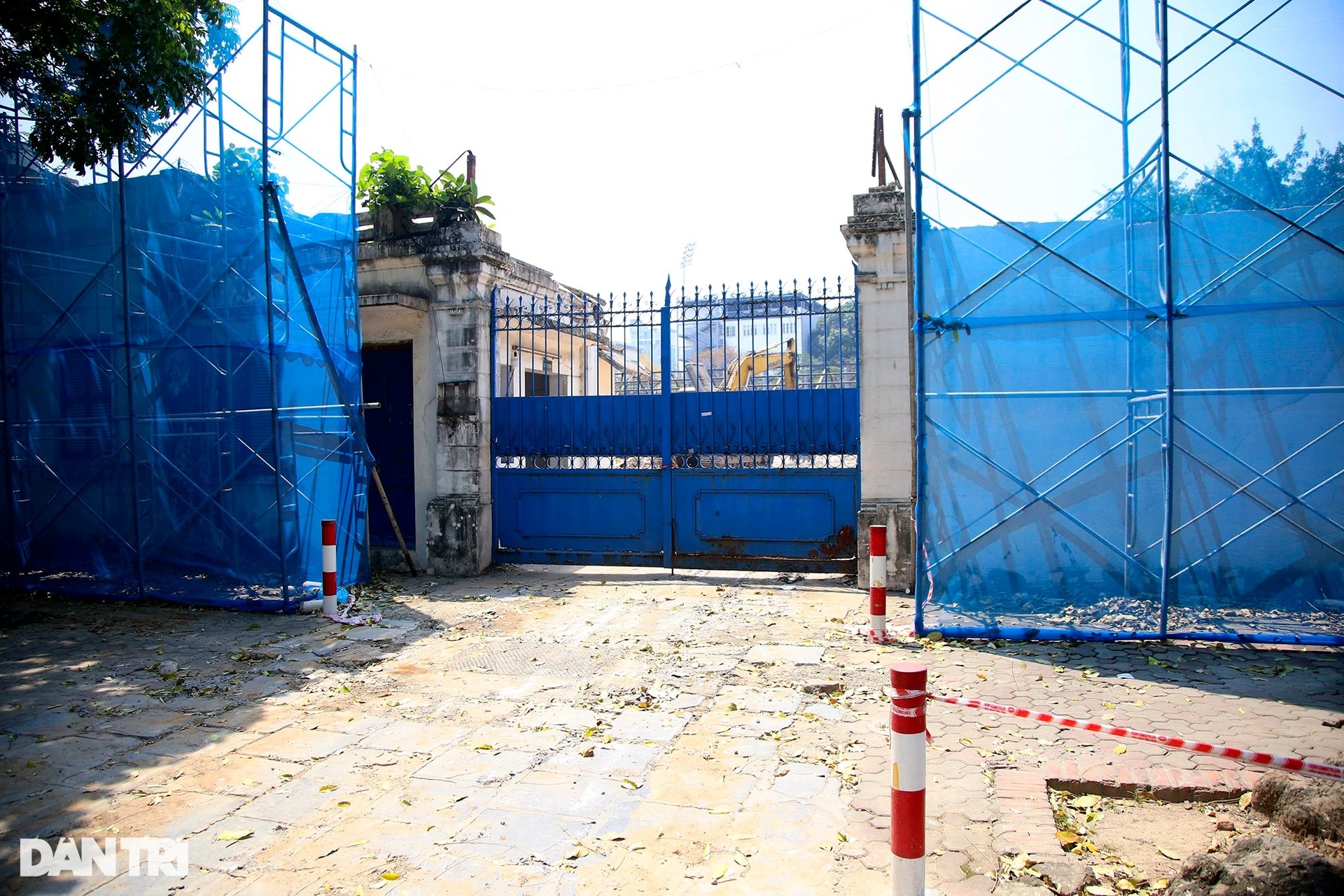 Hiện trạng nhà Pháp cổ 61 Trần Phú sau khi bị yêu cầu tạm dừng phá dỡ - 2