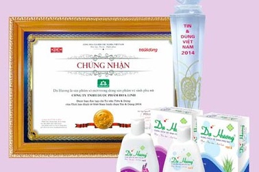 Dạ Hương nhận chứng nhận tin và dùng do người tiêu dùng bình chọn 6 năm liền