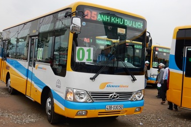 Đà Nẵng đưa vào hoạt động 5 tuyến xe buýt trợ giá