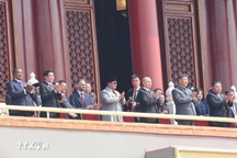 Chủ tịch nước gặp lãnh đạo các nước tại Lễ kỷ niệm chiến thắng phát xít