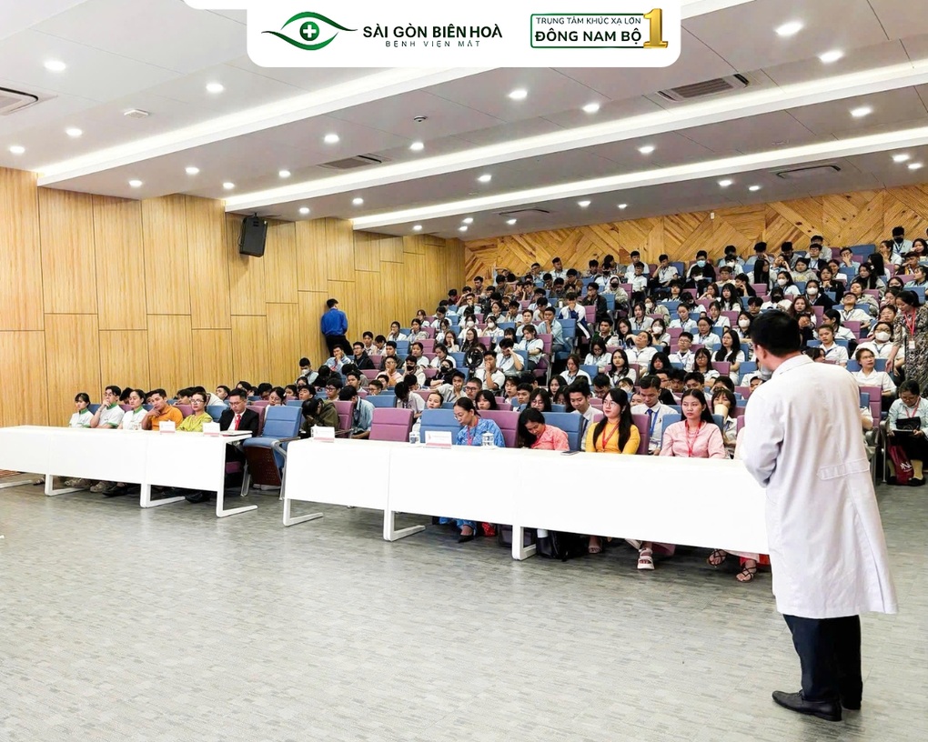 Mắt Sài Gòn Biên Hòa tổ chức hội thảo về tật khúc xạ cho sinh viên - 3
