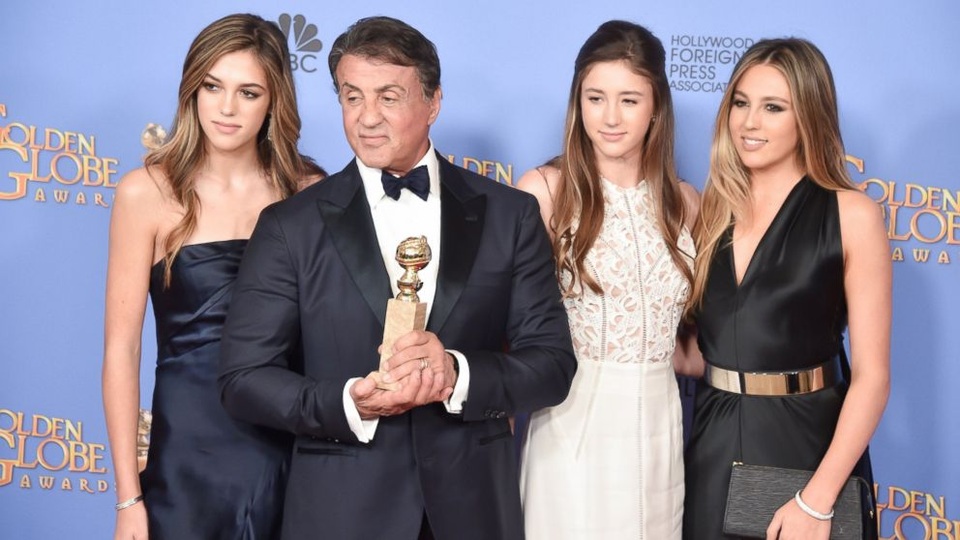Rambo Sylvester Stallone's three angelic daughters - 4