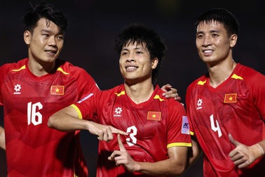 Đội tuyển Việt Nam thắng 5-0 trước tuyển Lào