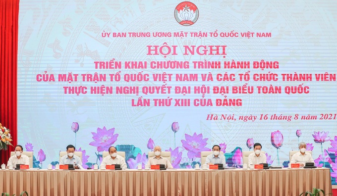 Tổng Bí thư dự Hội nghị toàn quốc Chương trình hành động của Mặt trận Tổ quốc - Ảnh 2.