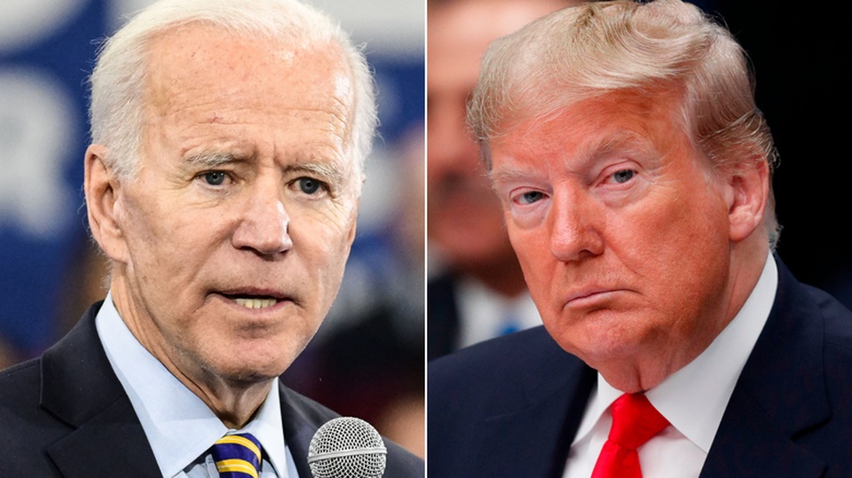 Joe Biden dẫn trước ông Trump trong thăm dò dư luận - 1 Joe Biden dẫn trước ông Trump trong thăm dò dư luận - 1