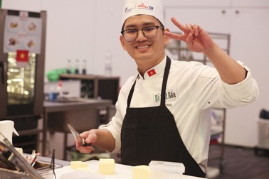 Việt Nam lần đầu giành Huy chương Bạc đầu bếp quốc tế