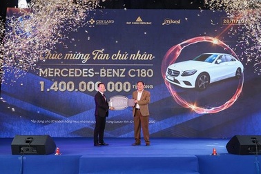 Khách hàng Kiến Hưng Luxury tưng bừng nhận nhà và nhận quà tri ân "khủng"