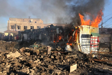 Ukraine cáo buộc Nga tập kích tên lửa Kharkov, gây thiệt hại về người