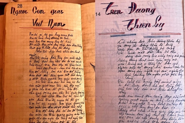 Hé lộ 104 trang nhật ký xúc động, đẹp mắt lưu lạc 56 năm ở Mỹ