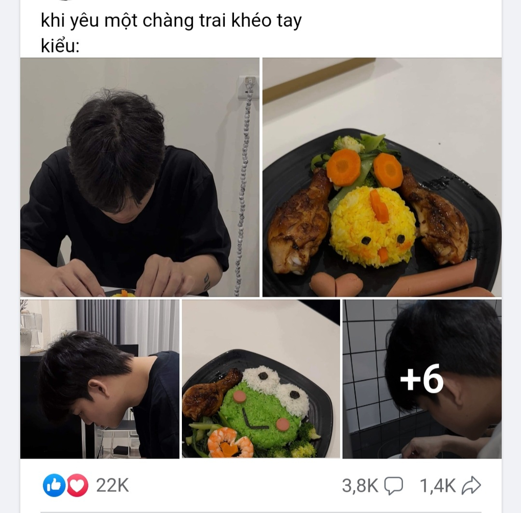 Chàng trai khéo tay tạo hình thức ăn đẹp mắt để giúp bạn gái ngon miệng - 1 Chàng trai khéo tay tạo hình thức ăn đẹp mắt để giúp bạn gái ngon miệng - 1