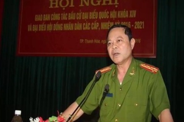 Đình chỉ công tác Trưởng công an TP Thanh Hóa bị tố nhận tiền “chạy án”