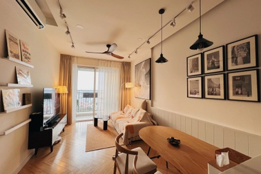 Căn hộ 75 m2 được chủ nhà tự lên ý tưởng thiết kế, tối giản nhưng "chill"