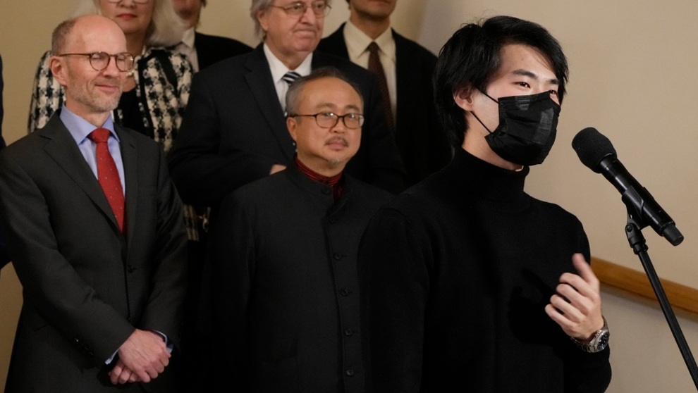 Học trò của Đặng Thái Sơn lặp lại chiến thắng của thầy tại giải Chopin 18 - 2 Học trò của Đặng Thái Sơn lặp lại chiến thắng của thầy tại giải Chopin 18 - 2