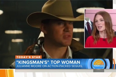 Julianne Moore xinh đẹp trên truyền hình