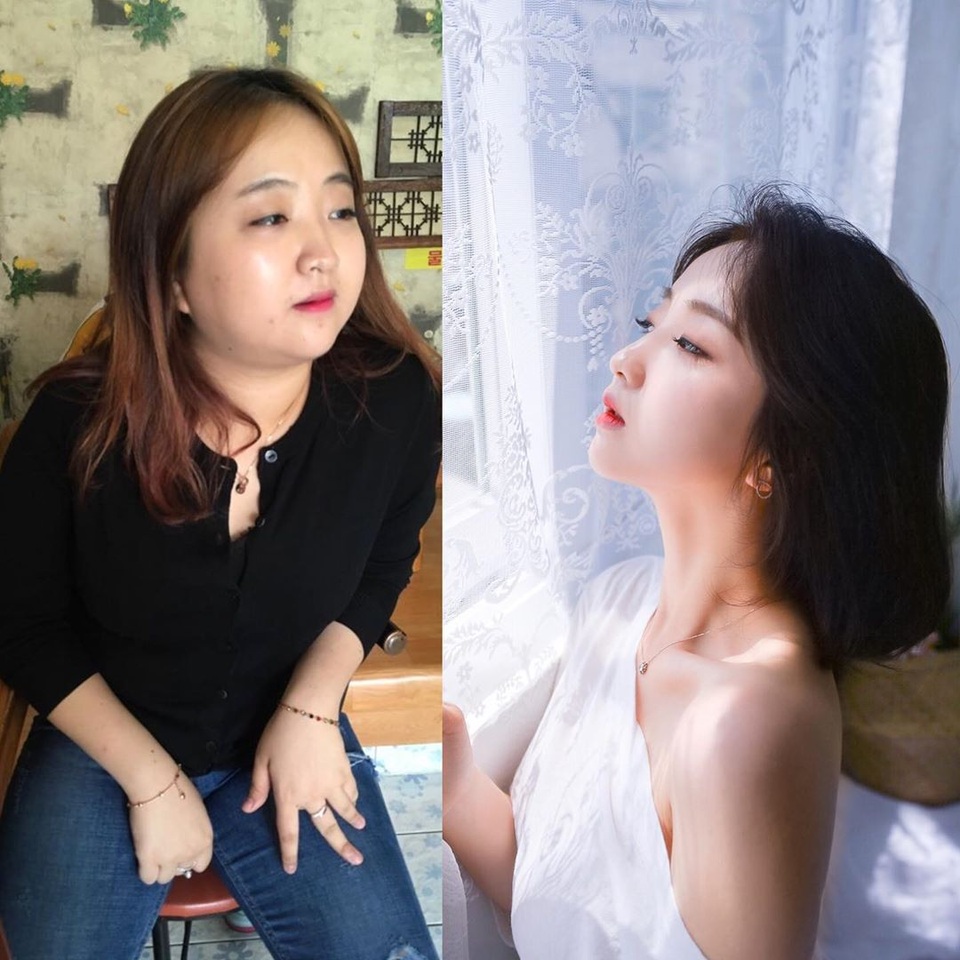 Cô gái Hàn bị bạn trai đá vì béo, giảm cân ngoạn mục xinh như thiên thần - 3 Cô gái Hàn bị bạn trai đá vì béo, giảm cân ngoạn mục xinh như thiên thần - 3