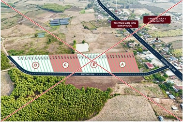 Vẽ dự án "ma" ở Phú Yên: Giá 299 triệu đồng/lô, tặng ngay 2 chỉ vàng