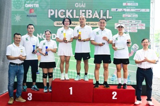 Minh Tiệp giành Huy chương bạc giải pickleball Dân trí vào ngày sinh nhật - 13