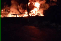 Cháy nổ dữ dội ở Cụm công nghiệp Bình Dương