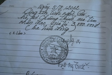 Nghi vấn 3 đối tượng đi quyên tiền từ thiện kiểu "lạ lùng"