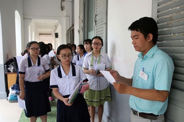 Điểm môn toán tăng từ khi thi trắc nghiệm