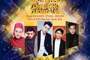 "Cháy" hết mình trong đêm nhạc tại ĐHQG-HCM cùng với Isaac, Soobin Hoàng Sơn...