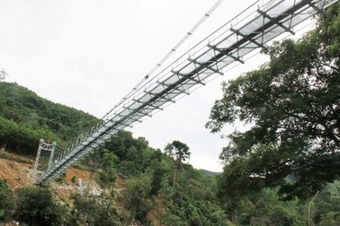 Xóa sổ 1 cầu treo “răng rụng” giữa đại ngàn