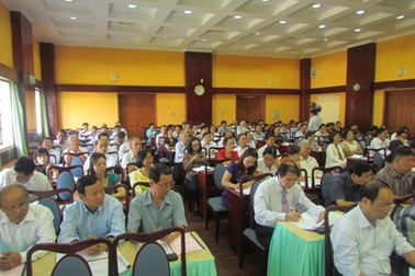 TW Hội Khuyến học VN tập huấn công tác văn phòng khuyến học 