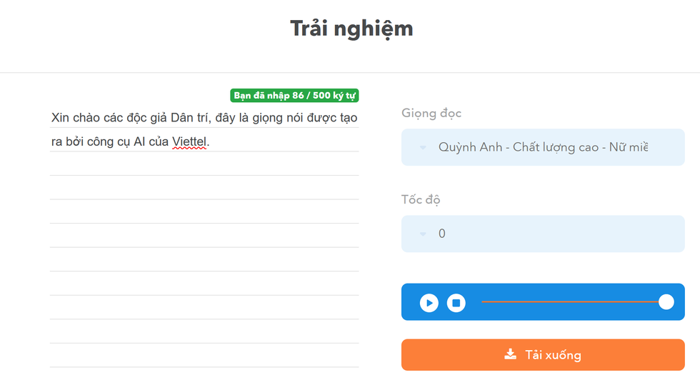 Những công cụ AI biến văn bản thành giọng nói, hỗ trợ tốt tiếng Việt - 5