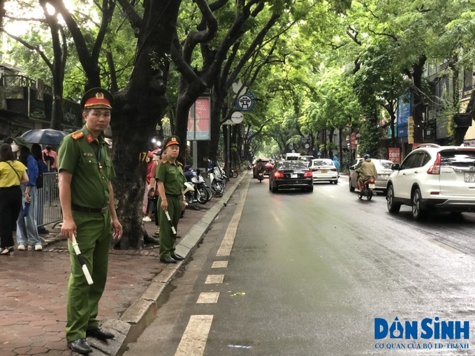 Giao thông tại Hà Nội buổi sáng 28/6 được thông thoáng, không có hiện trượng ùn tắc.