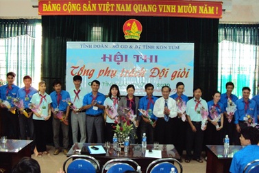 Kon Tum: 39 giáo viên dự hội thi tổng phụ trách Đội giỏi