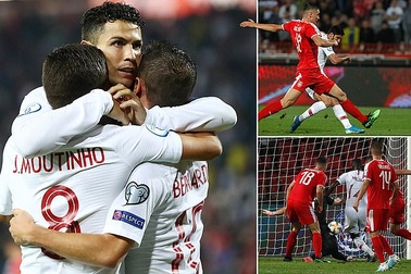 Serbia 2-4 Bồ Đào Nha: C.Ronaldo tỏa sáng