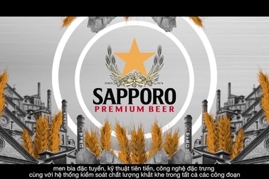 Vị bia êm đằm của Sapporo là thành quả của niềm đam mê và cam kết về chất  lượng.