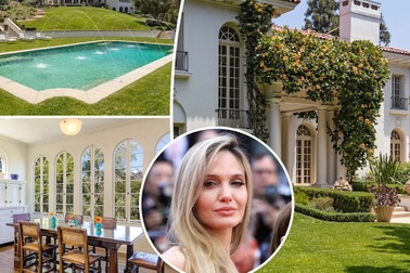 Angelina Jolie rao bán biệt thự 24,5 triệu USD gần nhà Brad Pitt