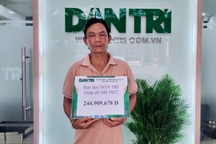 Bạn đọc Dân trí giúp vợ chồng ngư dân nghèo gần 245 triệu đồng