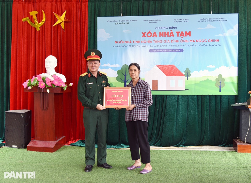 Báo Dân trí khởi công công trình đầu tiên trong Chương trình Xóa nhà tạm - 3 Báo Dân trí khởi công công trình đầu tiên trong Chương trình Xóa nhà tạm - 3