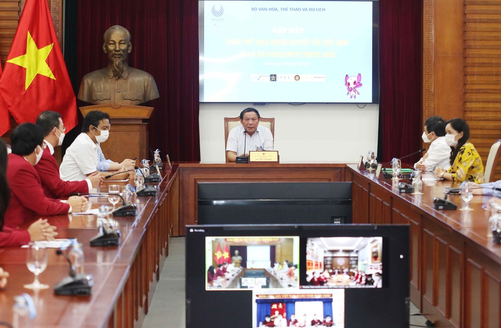 Đoàn Thể thao Việt Nam quyết giành thành tích cao ở Paralympic Tokyo 2020 - 2 Đoàn Thể thao Việt Nam quyết giành thành tích cao ở Paralympic Tokyo 2020 - 2