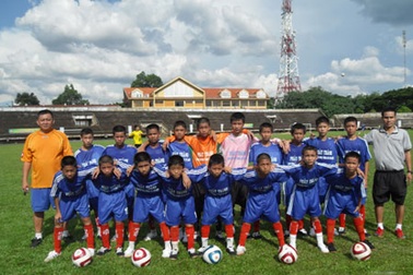 U13 Bình Định tham dự giải bóng đá quốc tế tại Thái Lan