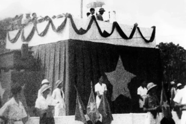 24 giờ thần tốc hoàn thiện lễ đài cho thời khắc khai sinh nước Việt Nam Dân chủ Cộng hòa