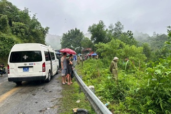 Điểm sạt lở ở Hà Giang vẫn còn phần đất kém ổn định