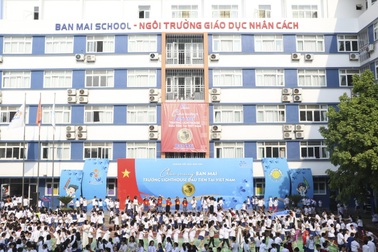Trường Tiểu học Ban Mai được công nhận là trường “Hoa tiêu" toàn cầu