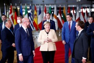 Lãnh đạo thế giới tạm biệt "bà đầm thép" Angela Merkel