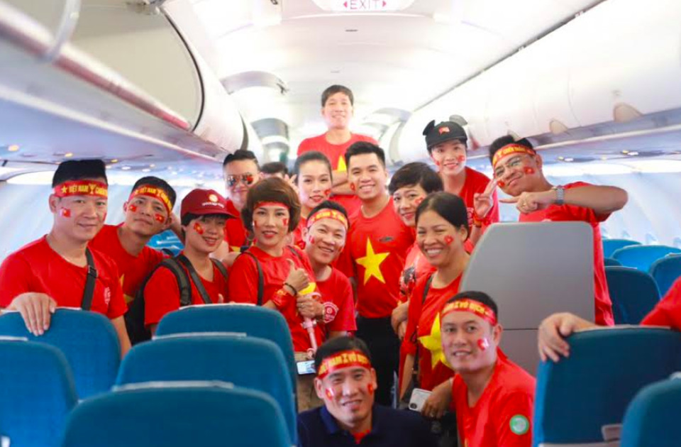 Vietnam Airlines tăng 6 chuyến bay đi Philippines xem chung kết U22 Việt Nam - U22 Indonesia - 1 Vietnam Airlines tăng 6 chuyến bay đi Philippines xem chung kết U22 Việt Nam - U22 Indonesia - 1