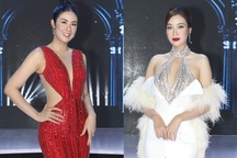Ngọc Hân, Đỗ Mỹ Linh diện váy "chặt chém" khi làm giám khảo